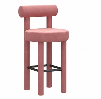 Naslon za bar, moderno i minimalistički visoku stolicu za kozmetičke potrepštine