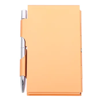 Džepnu Bilježnicu Od Aluminijske Legure s Ručkom, Otkidaj Notepad, Mini-Držač Za Notepad, Office Notepad