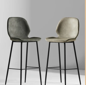 Genetika naslon, bar stolica, visoka stolica Nordic luxury, stolica za prijem, bar stolica