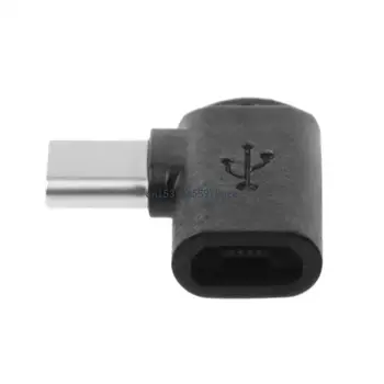 Profesionalni 90 stupnjeva adapter Micro USB priključak za spajanje na Type C.