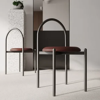 Home blagovaona stolice Skandinavski Kreativni Kava za odmor Uredske stolice s naslonom od nehrđajućeg čelika Stolica Sandalye Namještaj za dom