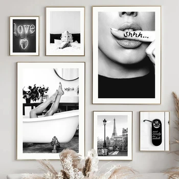 Crno-bijeli krajolik Europe, crtež, slika, platno, Zid umjetnost, ljubitelji mode, Starinski plakat i ispis za doma dekor