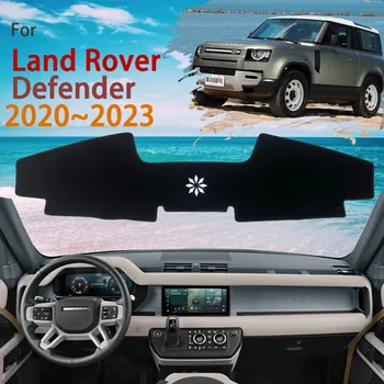 Zaštitni Poklopac ploče s Instrumentima Od Svjetlosti Tepih za Land Rover Defender 110 90 130 L663 V8 2020 ~ 2023 Za Mat Auto Oprema