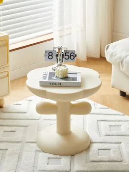 Stolići s slatka bojama od polietilena Nordic Home, Mali Čaj stol Strane kauča, Kreativni Mali stolić za skladištenje namještaja