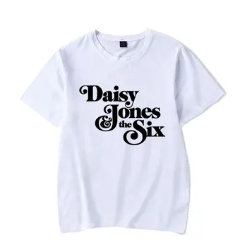 Novi modni majica Daisy Jones and the Six, modni vrhovima i t-komadi u stilu харадзюку kratkih rukava, pulover za косплея, ljetne kratke ženske majice