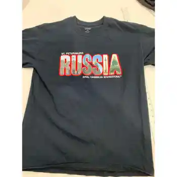 Sankt Petersburg, Rusija Royal Caribbean International Crni t-shirt Veličina L, s dugim rukavima
