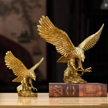 Figurice američkog Zlatnog Orla od smole Ukras desktop home office Zbirka modela Kipa Ukras ukrasne Predmete Pribor