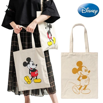 Sklopivi ženska torba Disney ' s Mickey Mouse, crtani trendi torbe za kupce, reusable torba-тоут za djevojčice, školske torbe