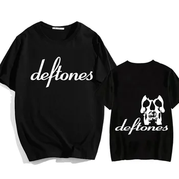 Deftones Estetski Anime-majice S dragim Crtanje Manga, Muška Majica od 100% Pamuka, Modna Ženska Majica kratkih rukava I grafički ispis