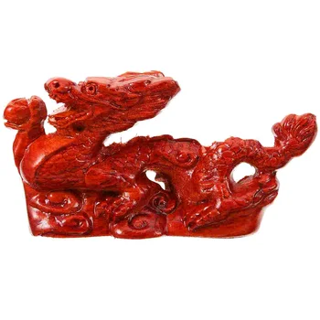 Kip kineski zmaj Zodijački zmaj Drveni поделка Skulpture zmaja Dekor desktop police