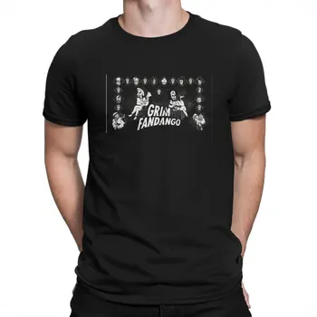 Novi dizajn majice Muške pamučne Majice Noviteti Crewneck Grim Majica Fandango Odjeću kratkih rukava dar Ideja
