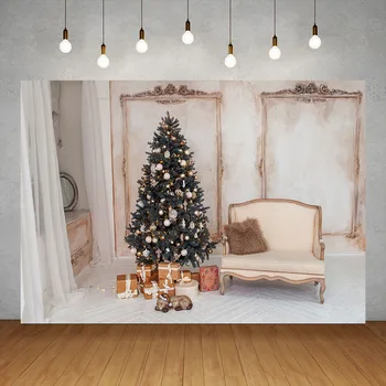 Poklon za Božićne drvce, stolica, фотофон, vinil pozadina za novorođenčad, фотозона, foto session, rekvizite za foto-studio