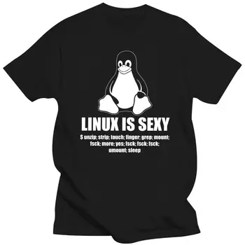 Muška Odjeća Novost Linux Root SUDO Unix Shell Seksi Zabavna Majica Muškarci Kratkih Rukava Programer Programiranje i Kodiranje Coder T Shirt Co