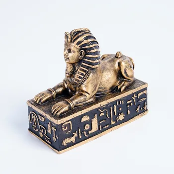 Poklon u egipatskom stilu model Sfinga turistički suvenir bijeg iz tajne sobe ukrasi u obliku lava