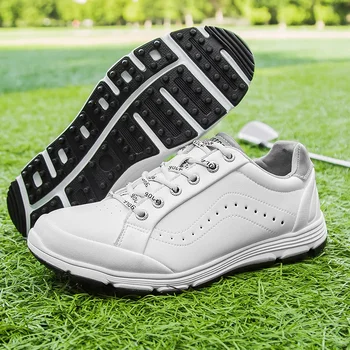 Golf cipele, tenisice, stručni đonovi cipela za golfers Bez trnja, tenisice, luksuzna sportska obuća