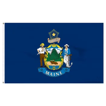 джонин 90x150 cm zastava države cepelin Maine