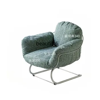 Jednostavno luksuzno moderna stolica za odmor Sofa fotelja Promjenjivi i моющееся Stolica za odmor na balkonu u dnevnoj sobi Design model kolica za spavaće sobe