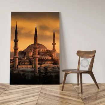 Platna Džamija Sultana Ахмеда Istanbul Krajolik Turska Zidno slikarstvo Plakat i grafike Zidno slikarstvo soba Dekor quadro cuadros