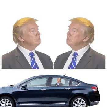 Naljepnica Naljepnica za automobil Funny Trump Face Auto Naljepnice Za Prozore Funny Trump Face PVC Naljepnica Na Naljepnicu Proziran Identitet