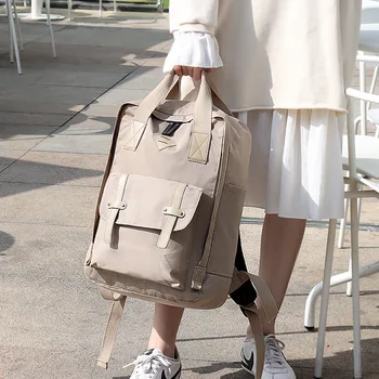 Jednostavan klasičan ženski ruksak, klasična školska torba, putni ruksak 2023, Novi modni koreanska verzija, školska torba velikog kapaciteta