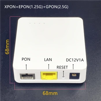 Minni ONU Engleski 68 mm XPON EPON1.25G/GPON2.5G G/ EPON ONU FTTH modem G/ EPON router kompatibilan engleska verzija ONU MINI68*68 mm