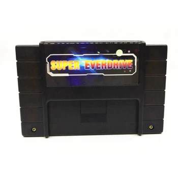 Igralište kartica Super 800 in 1 Pro Remix Za 16-bitnu Igraću konzolu SNES Uložak Super EverDrive, Crna