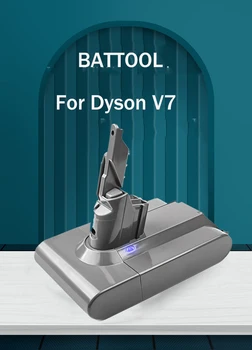 BATTOOL Za Dyson V7 4.0 Ah 21.6 V Li-ion Punjiva Baterija Zamjena Usisivač SV07 SV09 SV10 SV12 DC62 L70