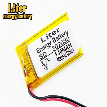 полимерно-litij baterija 3,7 U 302030 140 mah lithium-ion punjiva baterija