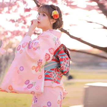 Japanska kimona za žene, tradicionalna odjeća, animacija, odijelo za косплея na Halloween, foto session u sauni, Kawai, Slatka