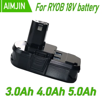 3.0 4.0 Ah Ah 5.0 Ah 18V Prijenosni HIGH-Ionska Baterija Za Ryobi P108 P102 P103 P104 P107 18 Volt Bežični instrumenata
