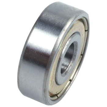 5X Srebrna metalik kuglični ležaj 627Z s dubokim utorom kuglični ležaj od 7 mm X 22 mm X 8 mm