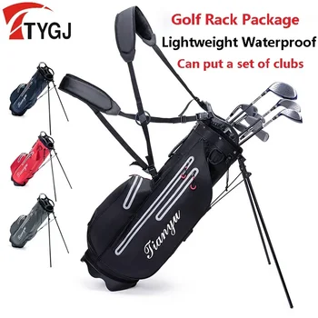 TTYGJ Vodootporan Multifunkcionalna torba Za stalak za golf Urltra-Lagana torba-nosač za golf s ramenom pojasom, u koju možete staviti Sve skupove klubova