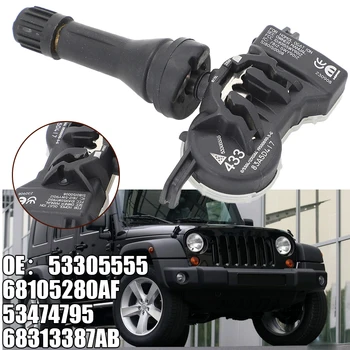 Senzor tlaka u auto gumama 53305555 Sustav kontrole tlaka u auto gumama za Jeep Za Fiat Senzor za kontrolu pritiska u gumama 433 Mhz