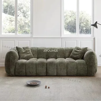 Jedinstveni sofe s mekom presvlake, Foldout futon za dnevni boravak, Talijanski sofe za spavaće sobe, moderno kazalište, salon Sofe, namještaj za dom