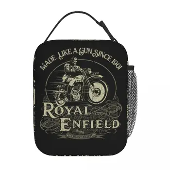 Enfield Cycle Co Ltd 1901 Мотоциклетная usamljena torba za ланча Motocikl kontejner za ланча Višekratnu upotrebu термоохладитель Bento Box Travel