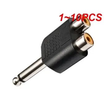 1 ~ 10ШТ 3,5 mm Стереоразъем od muškarca do 2 RCA Ženski Konektor dvovezni Adapter je Pretvarač za desktop zvučnika