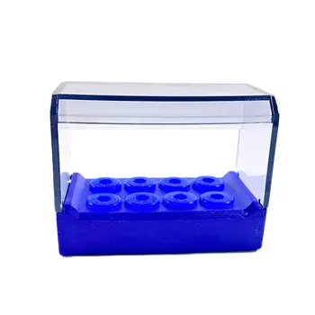 Stomatološki ultrazvučno kutija za dezinfekciju sa 8 rupa, стерилизующий držač za Auto 135 ° S022B Plava