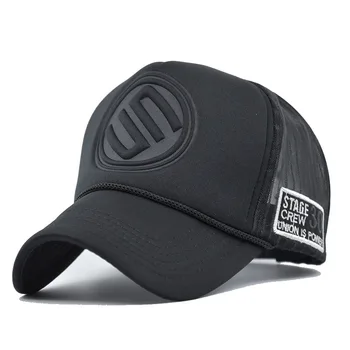 Novi šešir kamiondžija u stilu hip-hop Zakrivljena kape za muškarce i žene Ulica ljetna nadvoji kapu Snapback Za muški hip-hop šešira