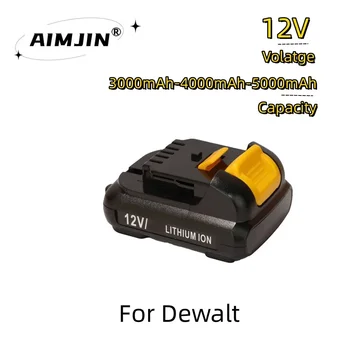 12 U 3000/4000/5000 mah Baterija za Dewalt DCB120 DCB127 DCB121 DCB100 DCB101 DCD700 Litij-ionske Punjive Baterije Za Alat