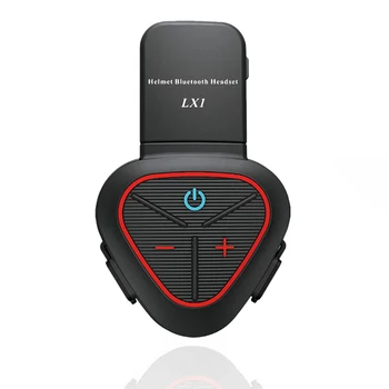 Ljetne moto kaciga LX1, poseban Bluetooth slušalice, prijenosni pametna slušalice s redukcijom šuma na takeaway, Crvena