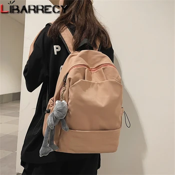 Однотонный Kvalitetan najlon ženski ruksak, Novi mladih ruksak za laptop velikog kapaciteta, Trendi ženski Studentski torbe Bolso Mujer