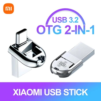 XIAOMI je USB 3.0 Fleš disk velike brzine Usb-drive Type-C 2 U 1 1 TB Metalni usb flash pogon 2 TB Memorije Za usb Uređaj za Pohranu Podataka 0