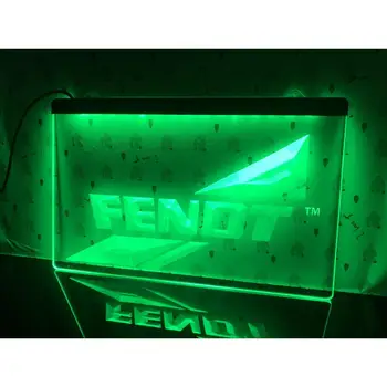 Traktor Fendt 3D Led Navoj neonska reklama za zid Jedinstveni home dekor za spavaću sobu